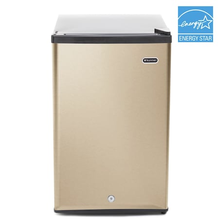 Whynter 21 cuft Energy Star Upright Freezer with Lock in Rose Gold CUF-210SSG